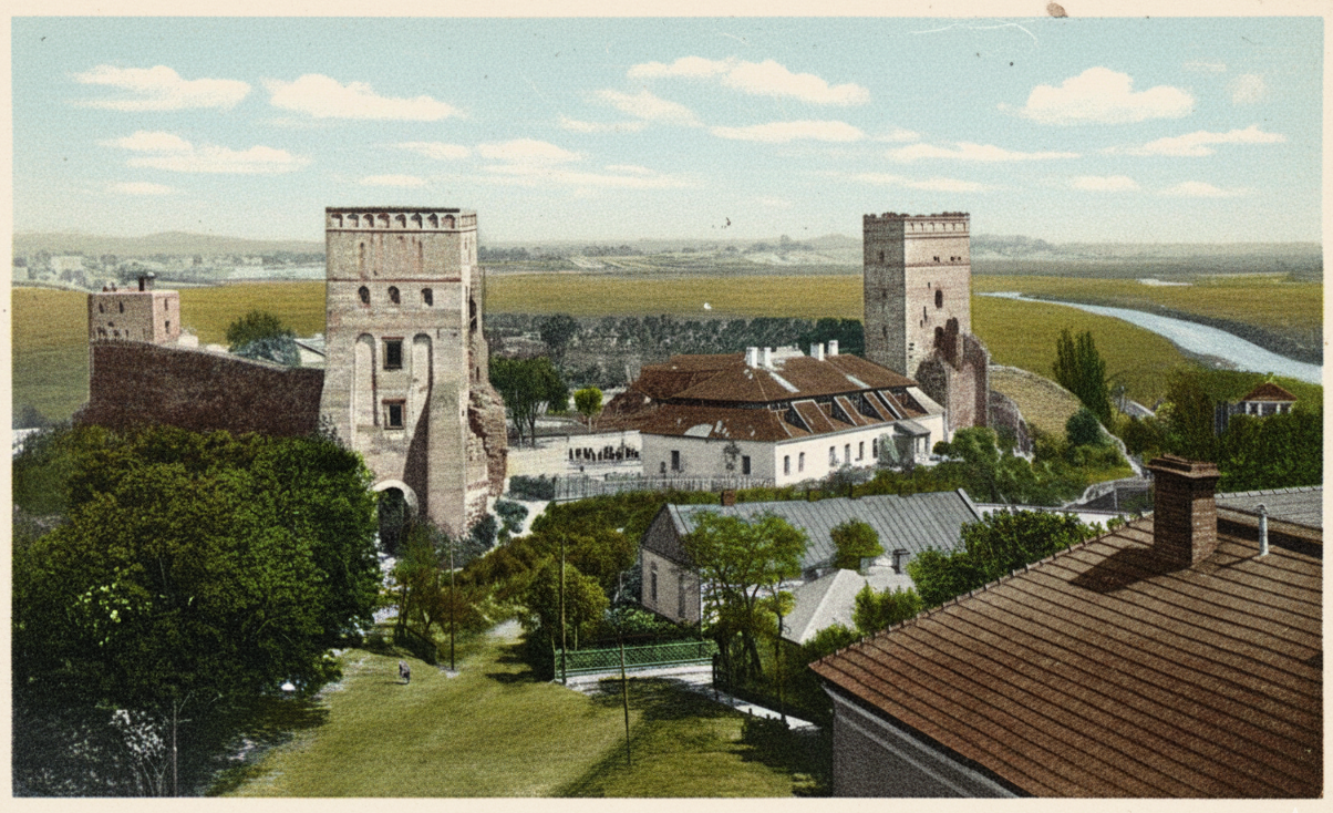 Łuck: Zamek (widok ogólny)