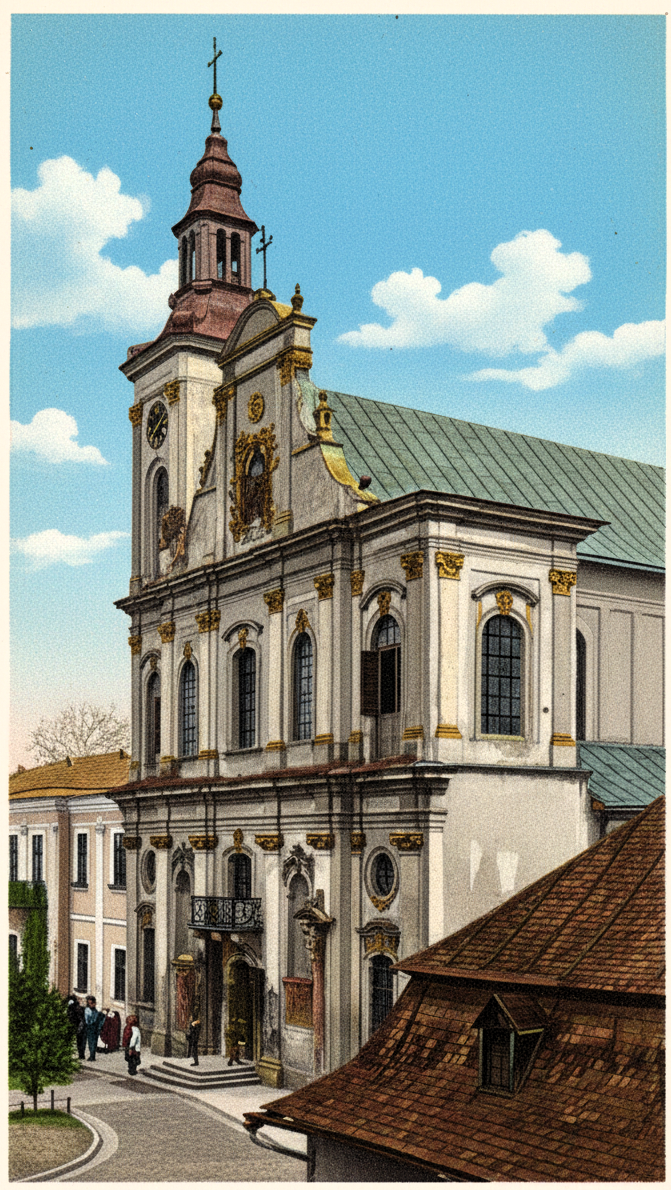 Złoczów - kościół farny